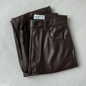 Abercrombie leather pants